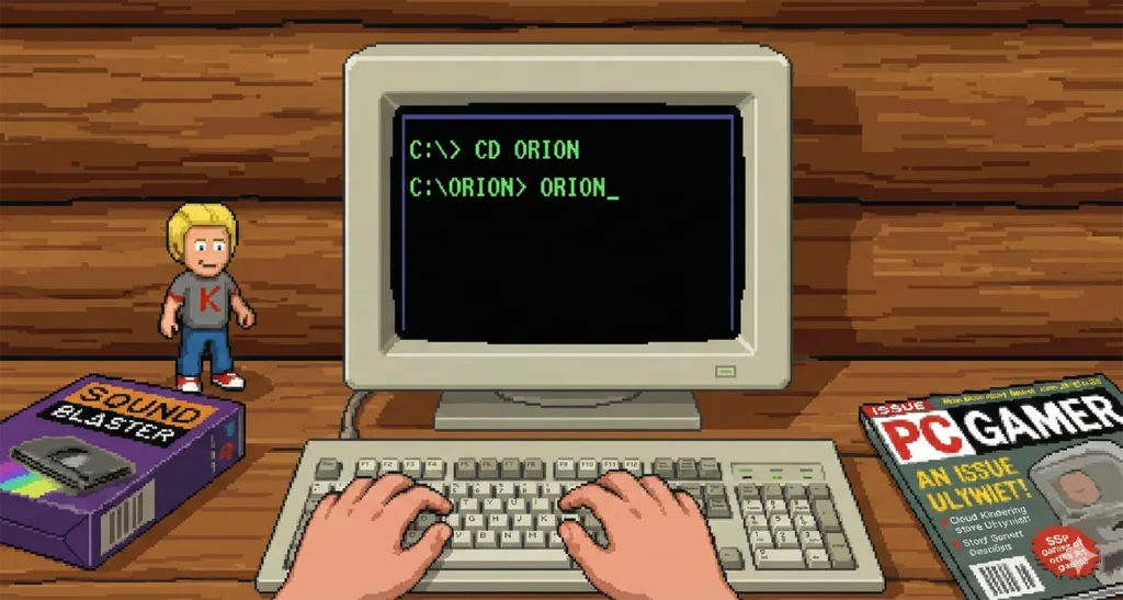 Jake Saarijärvi (Jake from Finland) playing Master of Orion.