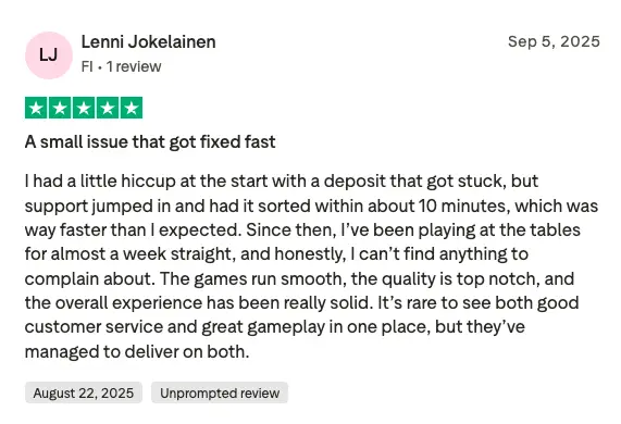 Crypto.games feedback on Trustpilot, 2026.